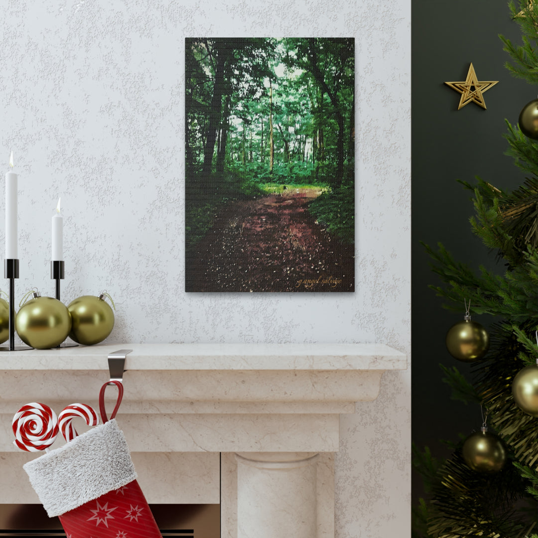 Long and Winding Path Canvas Gallery Wraps