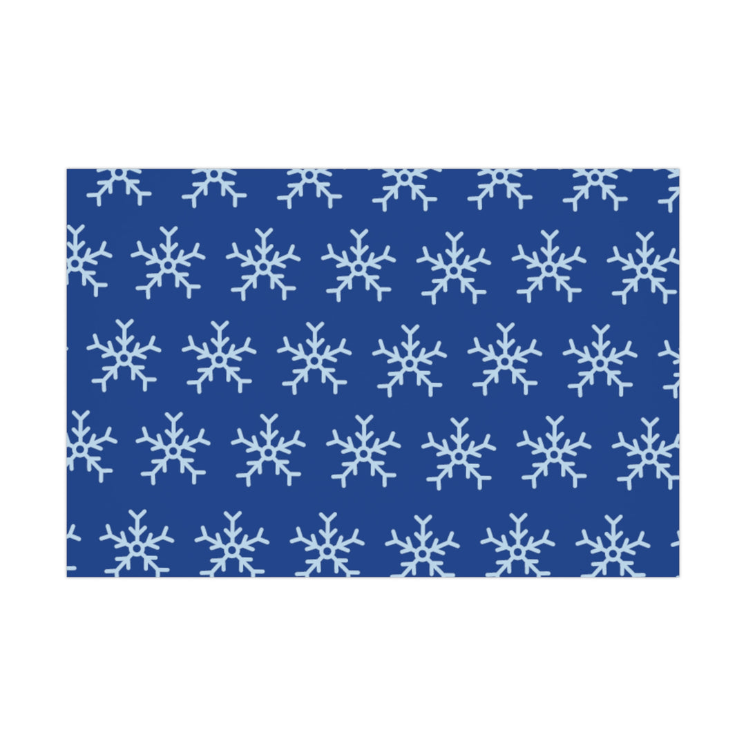 Snow Flake  Gift Wrap Papers
