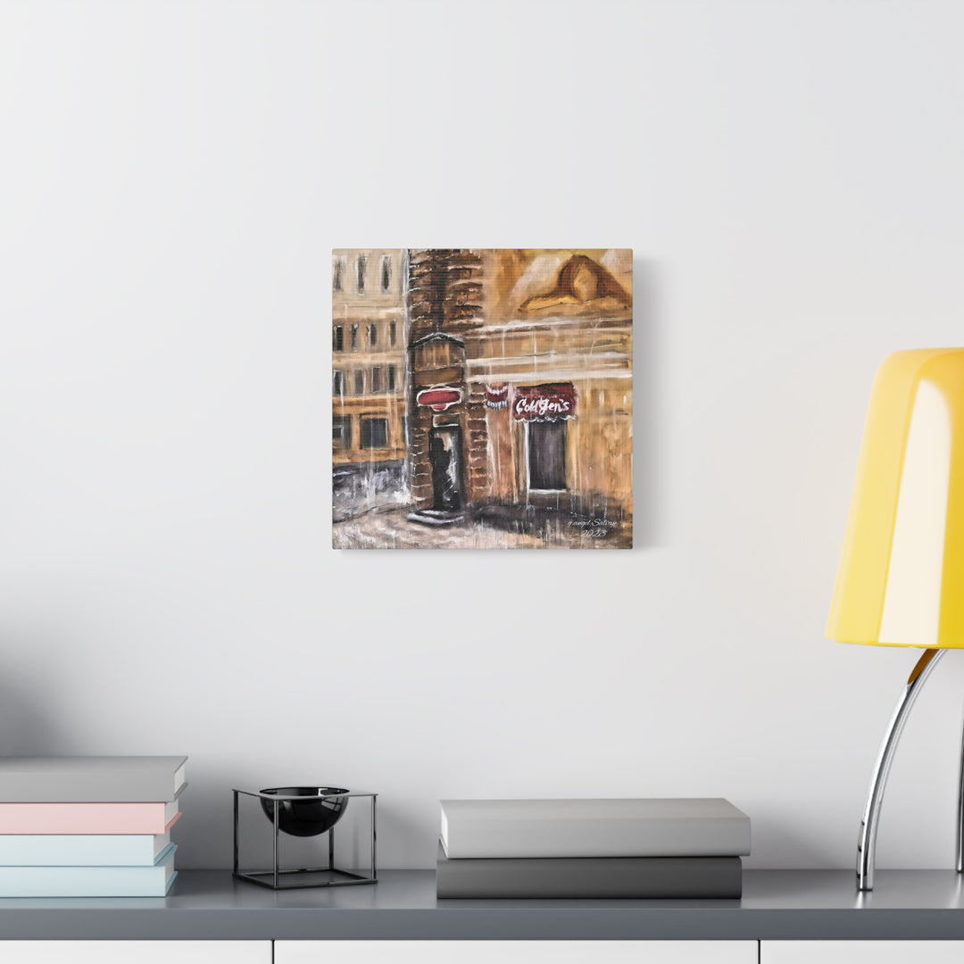 Realist Tone Canvas Print - Tears of Intercession Realist Tone by g angel Salvaje