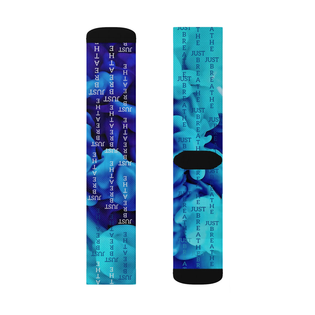 Just Breathe Sublimation Socks