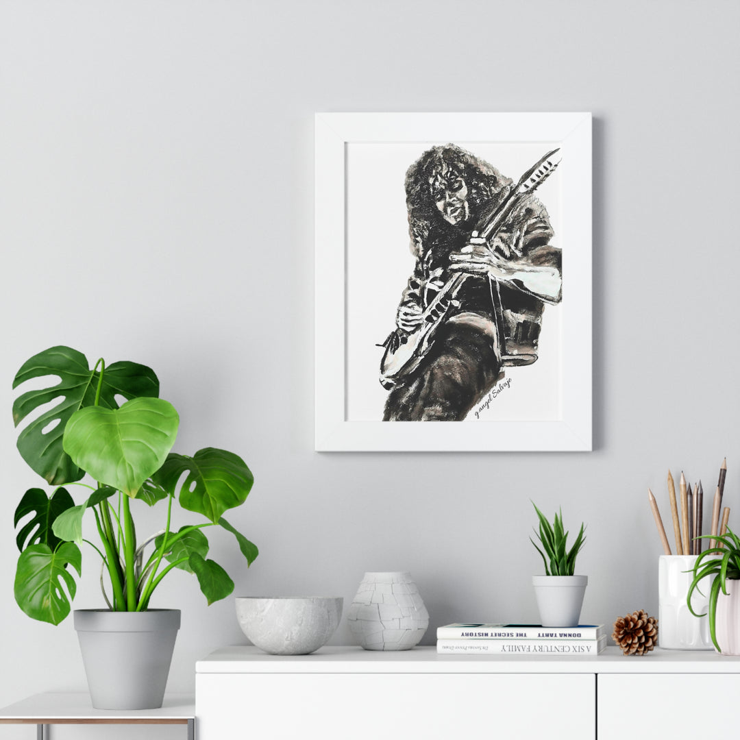 Tim Kelly Framed Vertical Poster