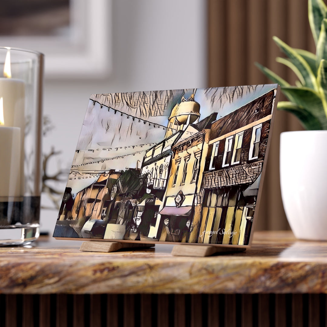 Tuscumbia Water Tower Ceramic Photo Tile