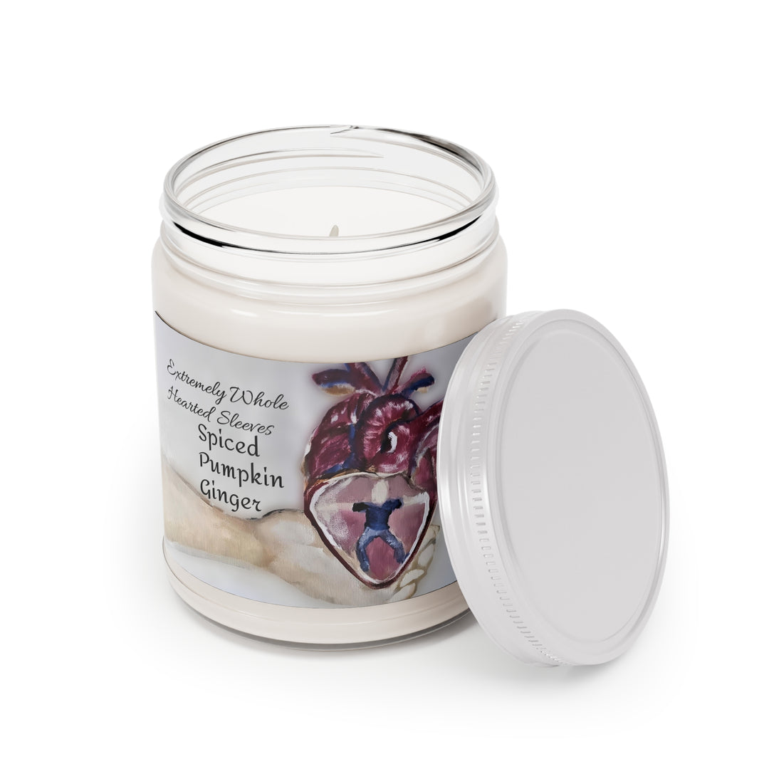 Extremely Whole Hearted Sleeves , Spiced Pumpkin Ginger and Pink Grapefruit Scented Candles,  or Unscented
