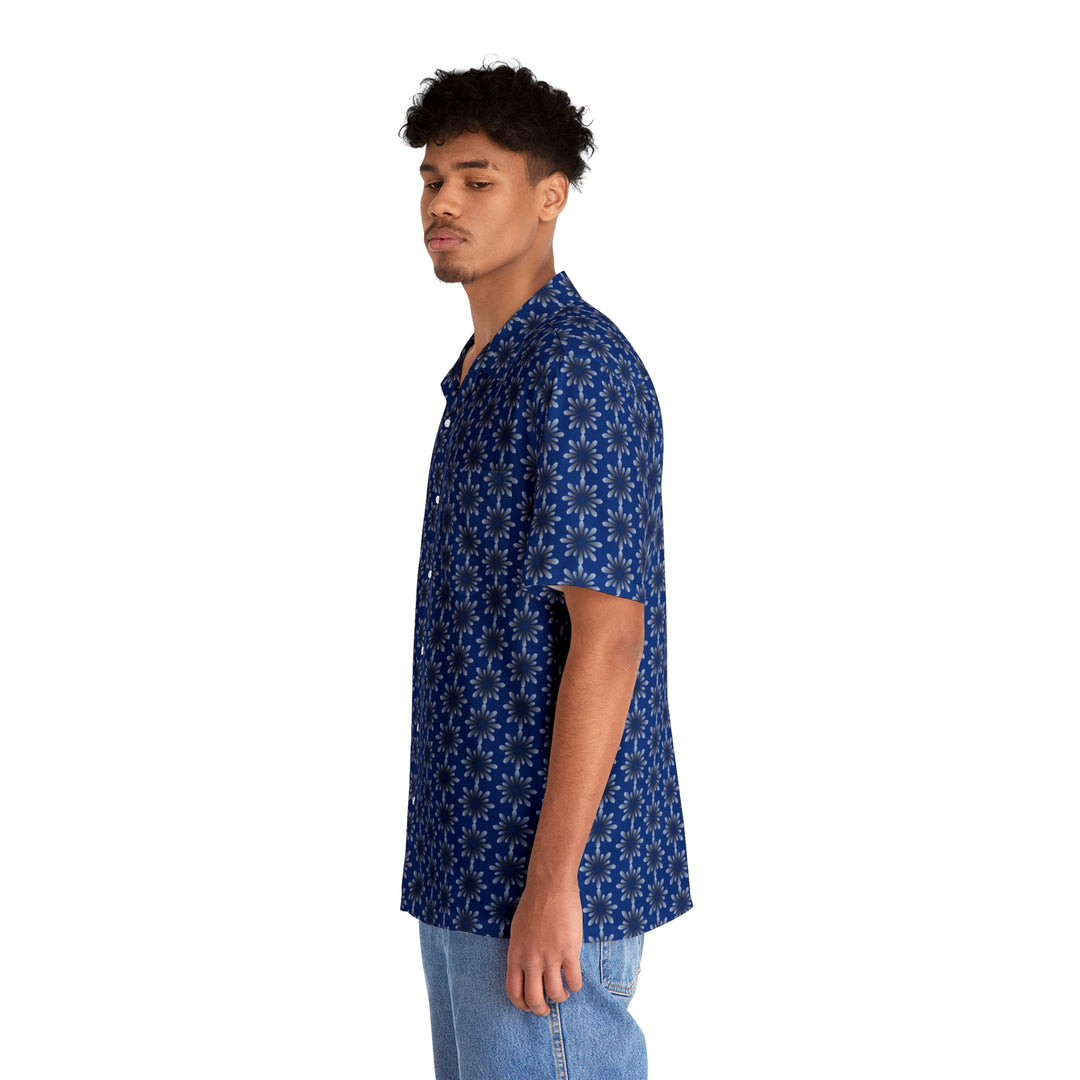 When the Cosmos Bursts Men's Hawaiian Shirt (AOP)