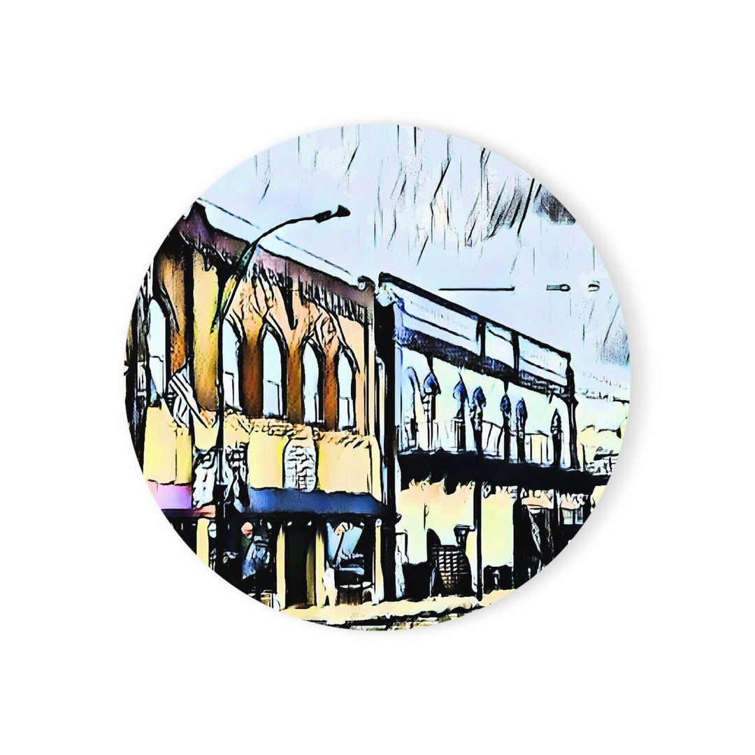 Tuscumbia Water Tower Cork Back Coaster