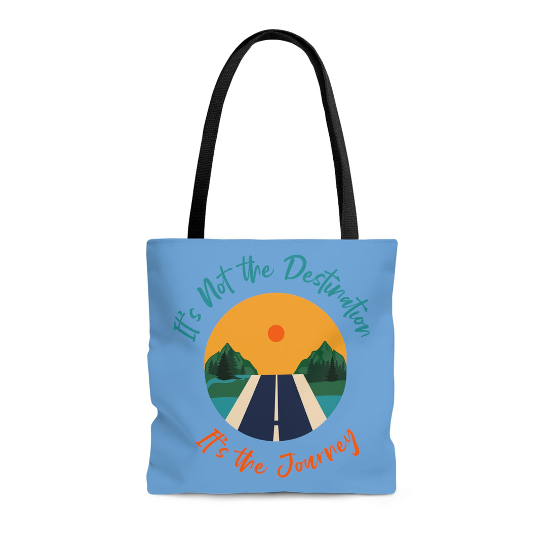 It's The Journey Tote Bag (AOP)