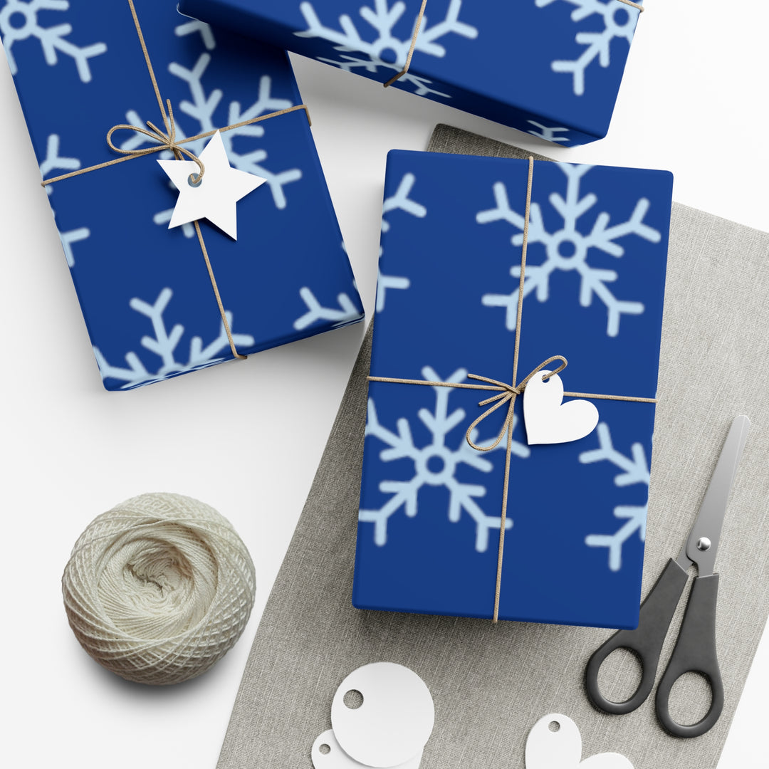 Snow Flake  Gift Wrap Papers