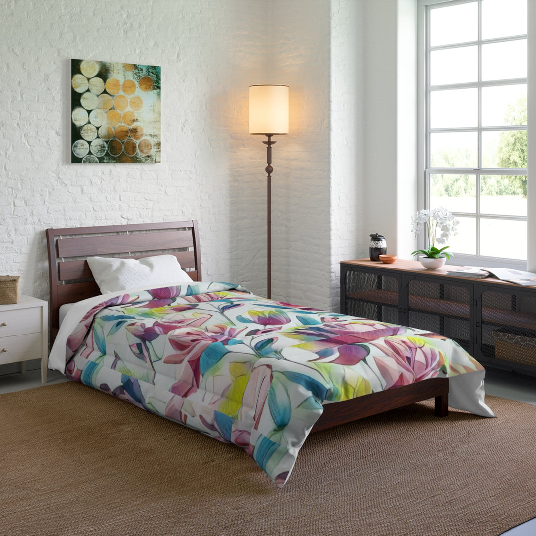 Colorful Roses Comforter