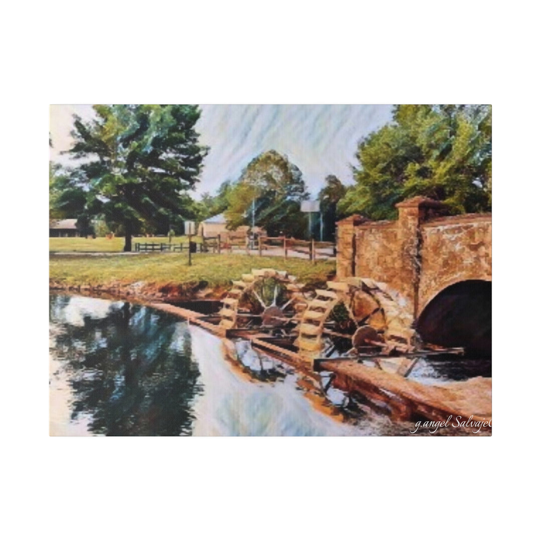 Water Under the Bridge, Spring Park Matte Canvas, Stretched, 0.75"