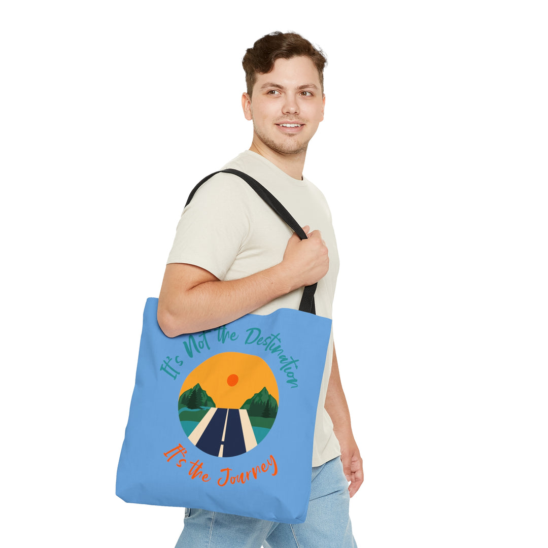 It's The Journey Tote Bag (AOP)