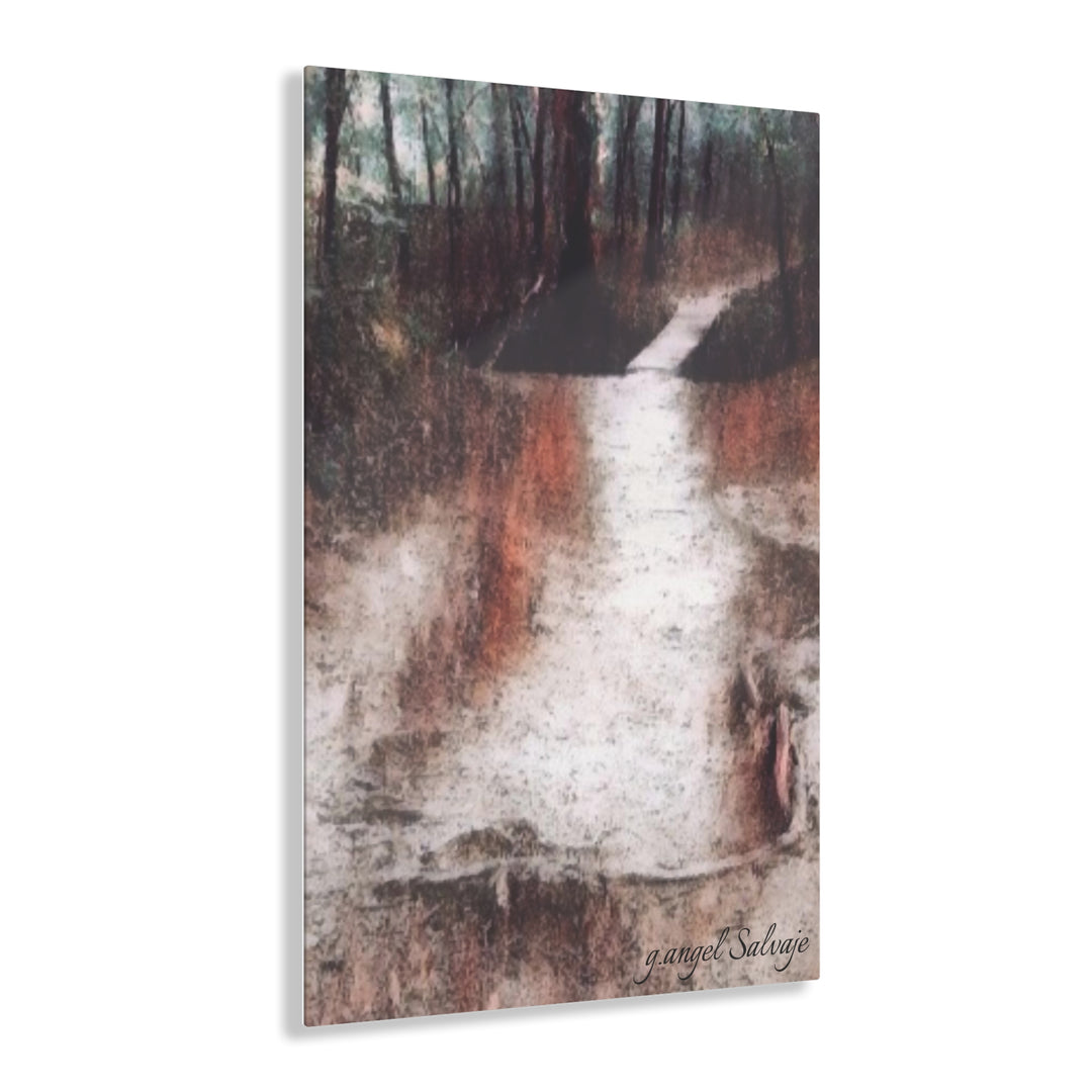 The Narrow Road Acrylic Prints