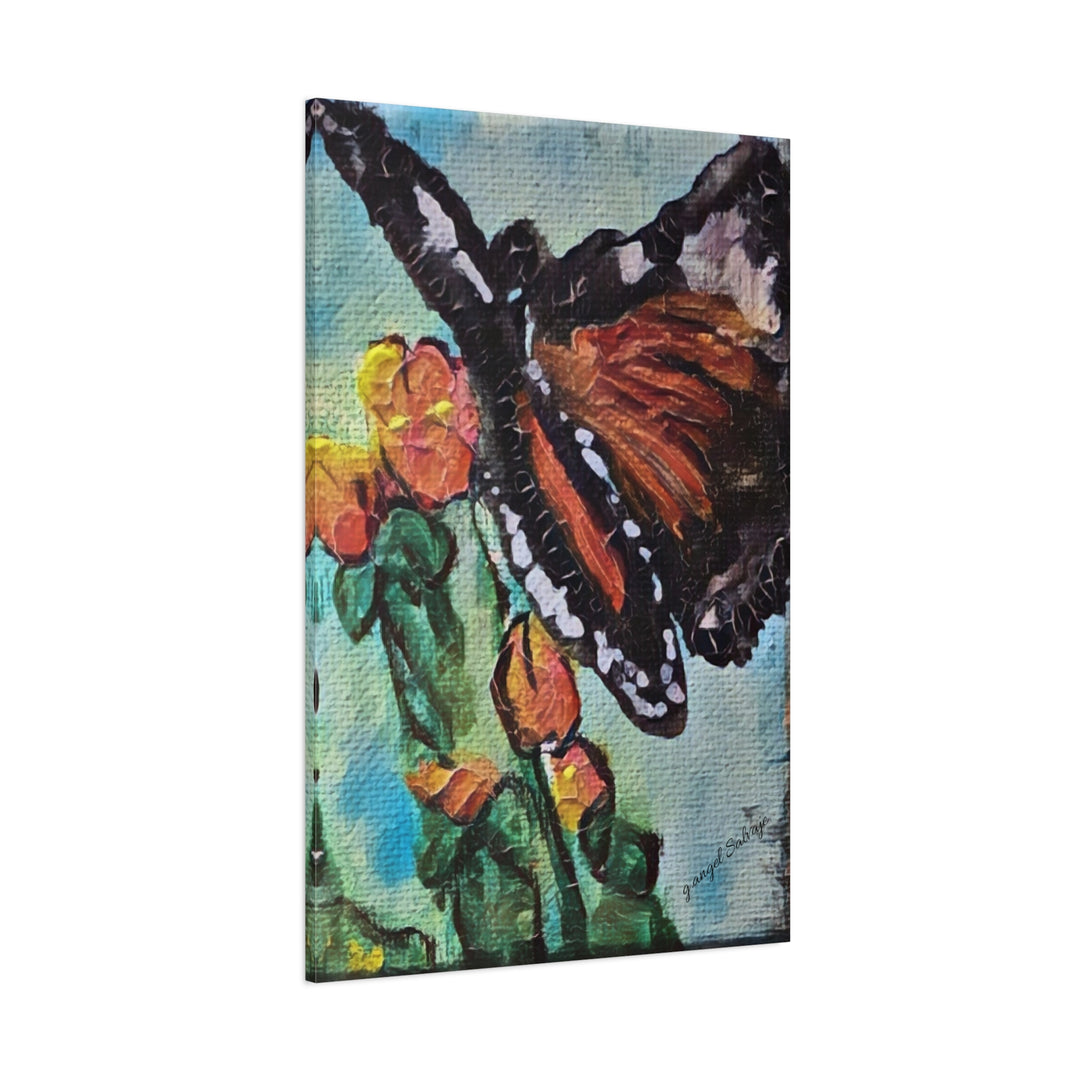 Canvas Print - Monarch Queen Butterfly
