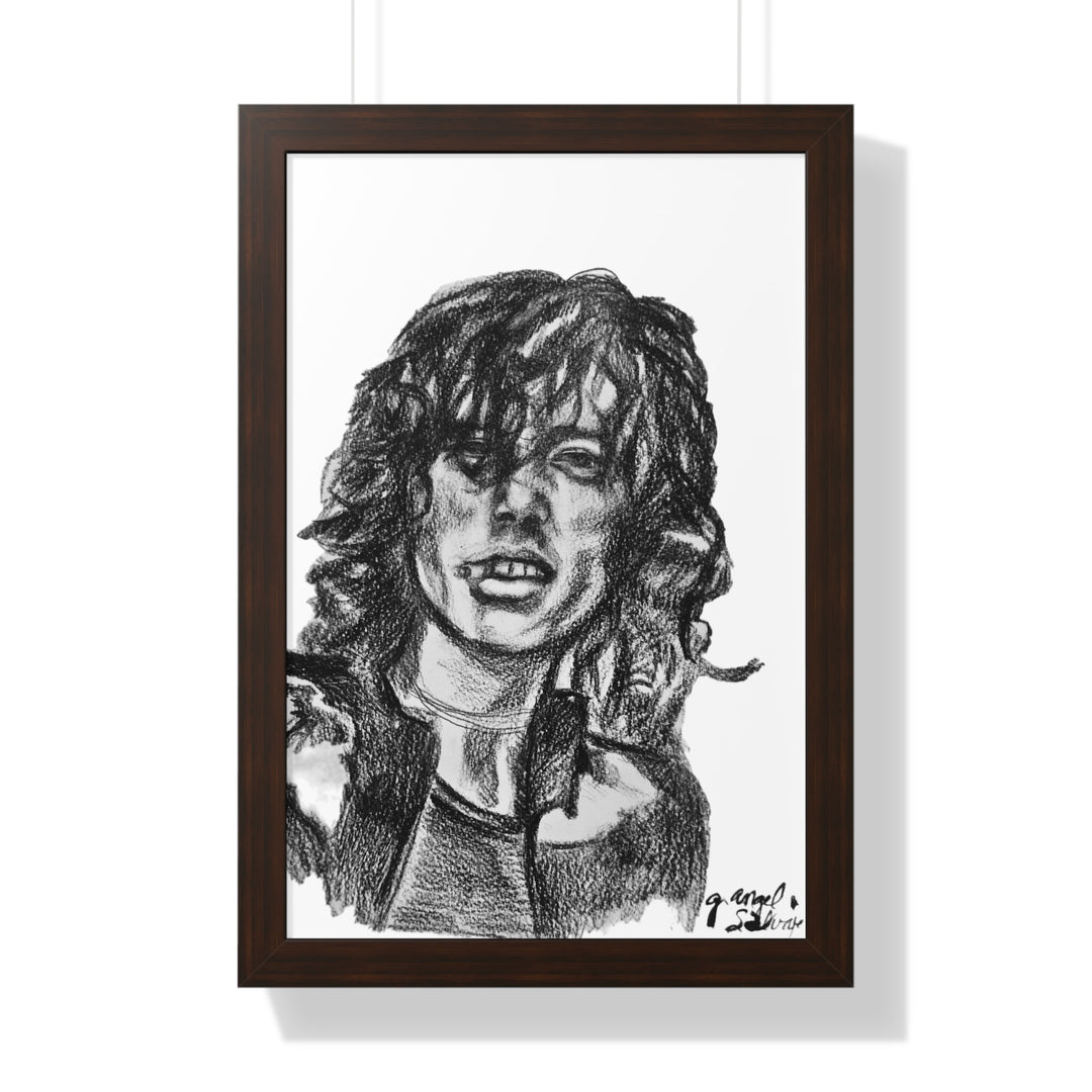 Vertical Poster Jimmy Page Rock and Roll Series Wall Art