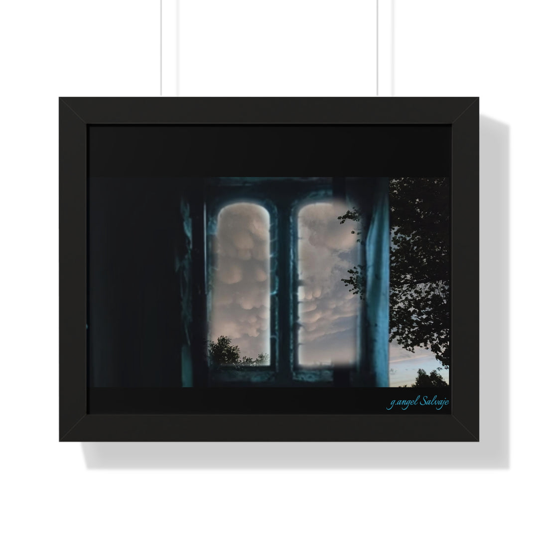 Walk into the Sky Framed Horizontal Poster
