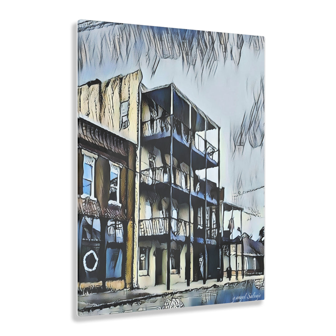 Drive through Tuscumbia Acrylic Prints