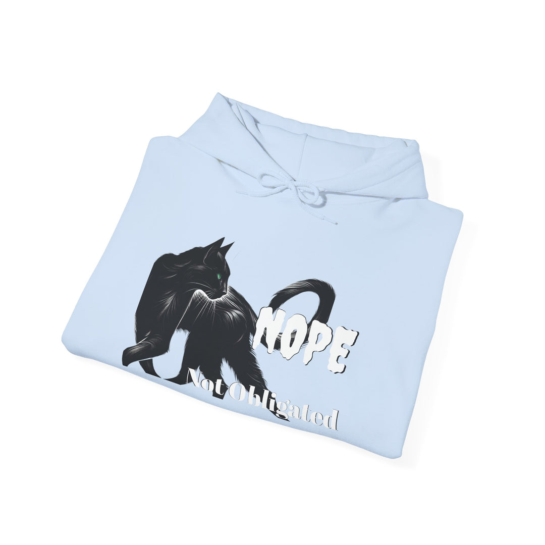 Hooded Sweatshirt - Feral Cat Drama Free Design