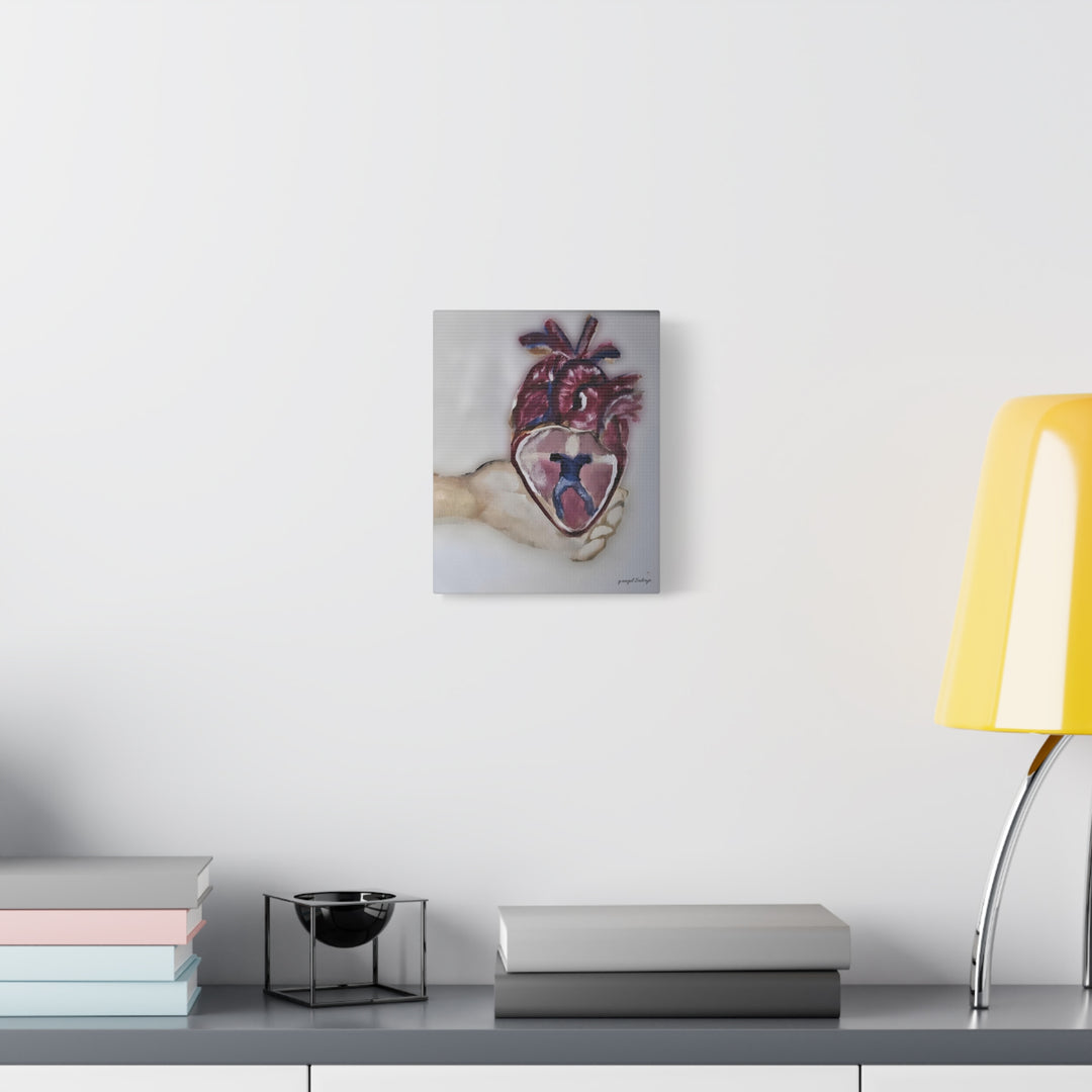 Canvas Print - Abiding Within:Extremely Whole Hearted Sleeves Painting by g angel Salvaje