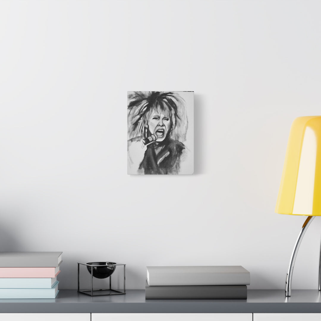 Canvas Print Tina Turner Portrait