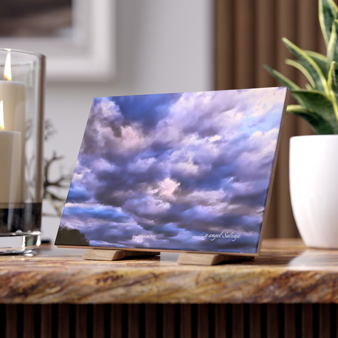 Don't Miss The Sunshine, artwork only Ceramic Photo Tile