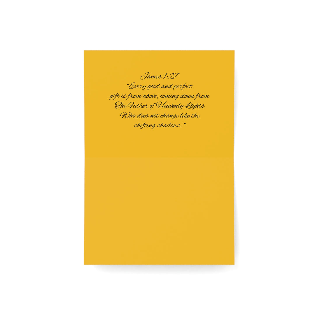 He Wakes Up the Sun,Inspirational Greeting Cards Set - 1, 10, 30, or 50pcs