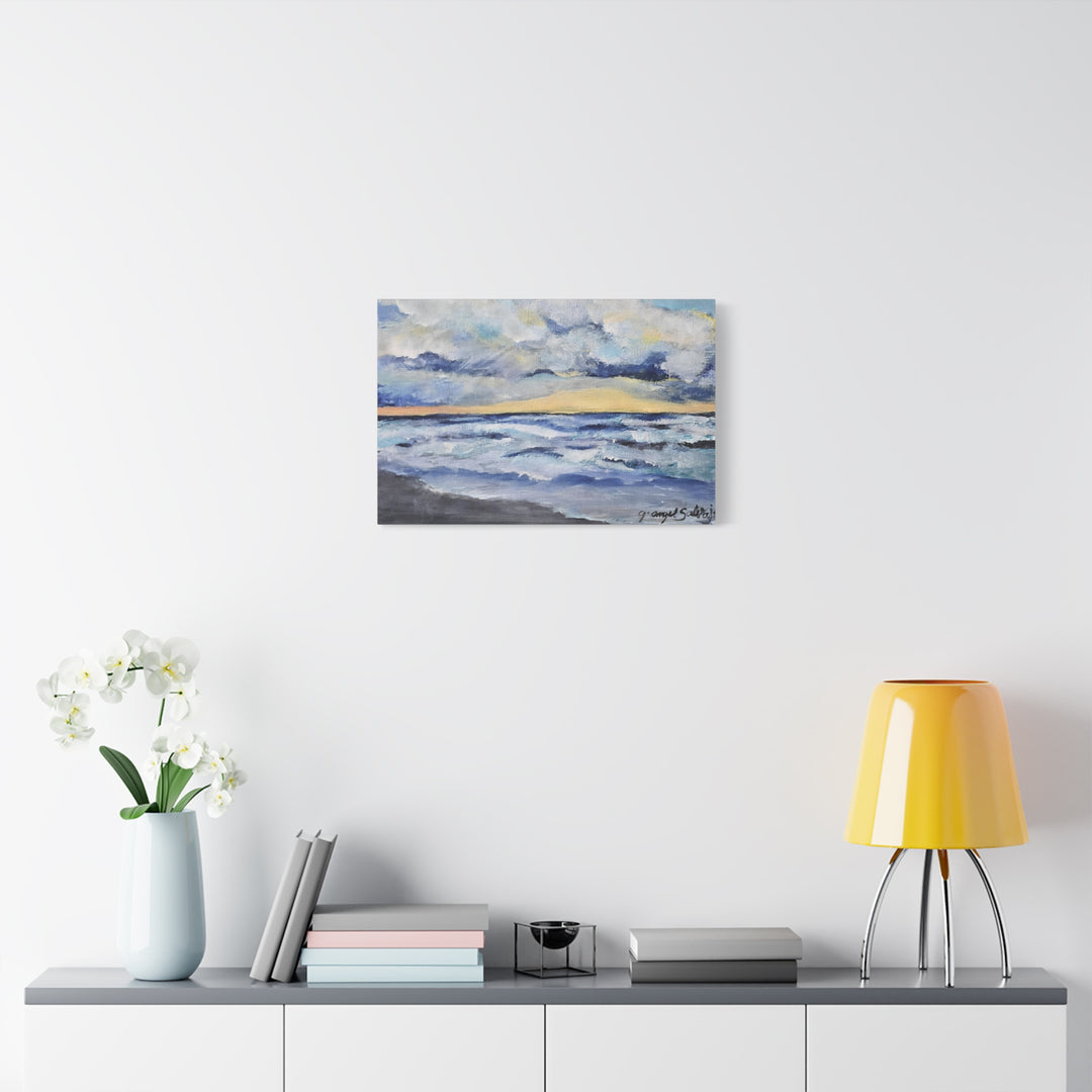 Canvas Wall Art - After the Rain, Sunshine Inspired Matte Canvas