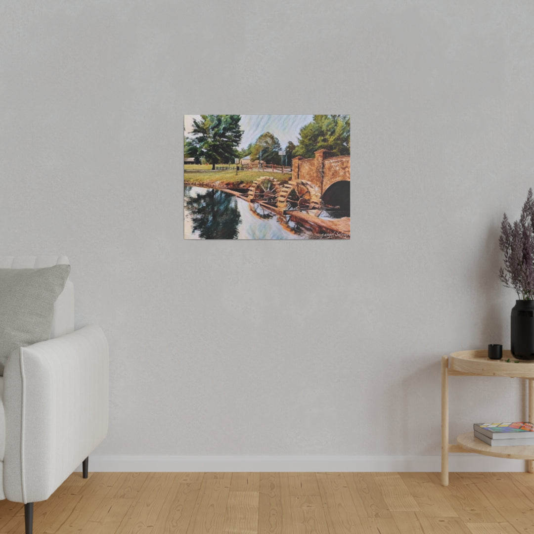 Water Under the Bridge, Spring Park Matte Canvas, Stretched, 0.75"