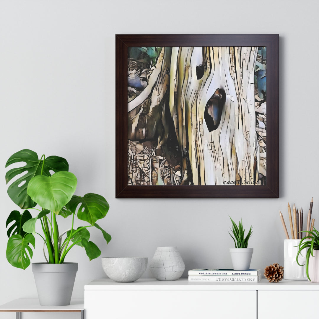 It Is All About What is Hidden Within Framed Vertical Poster
