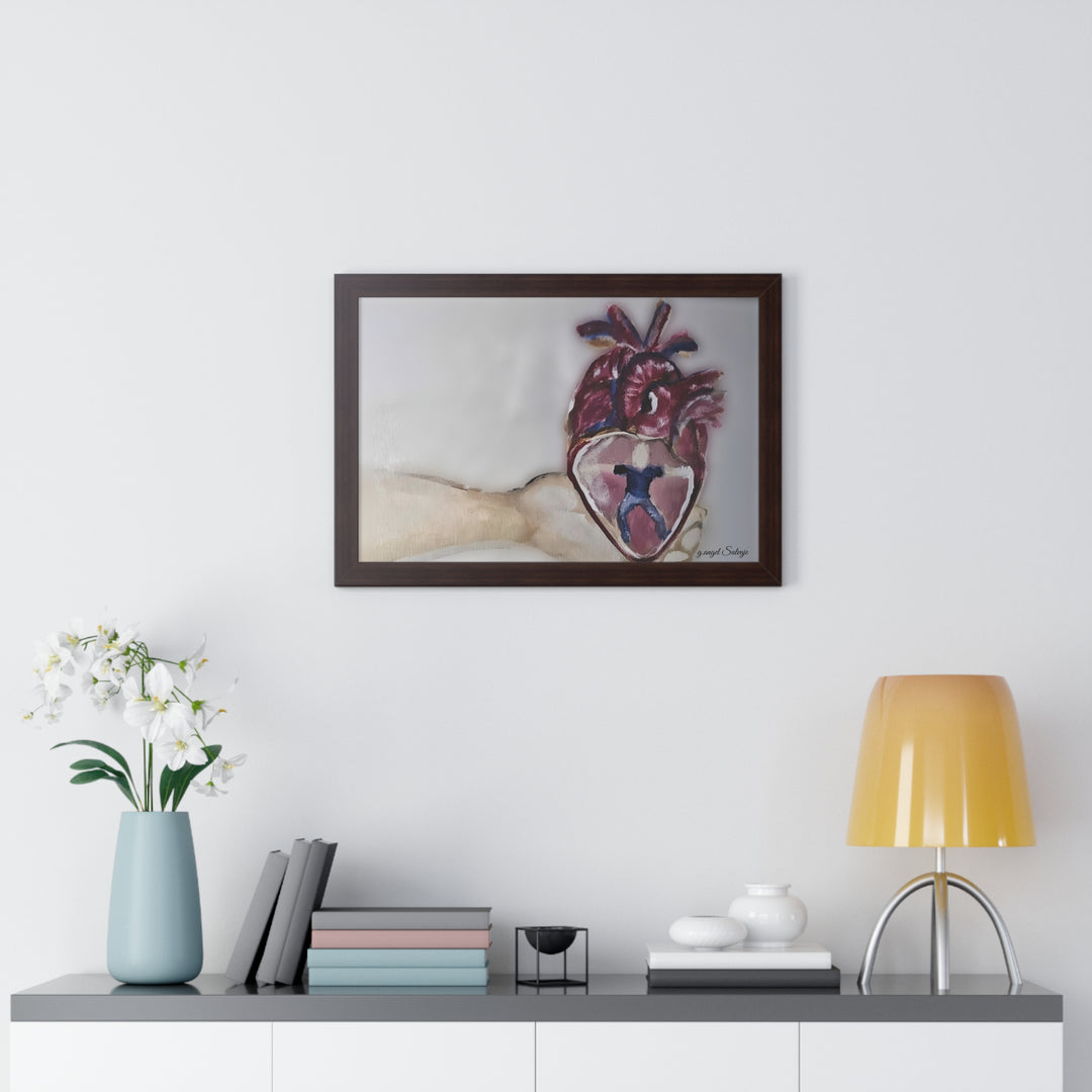 Abiding Within Framed Horizontal Poster