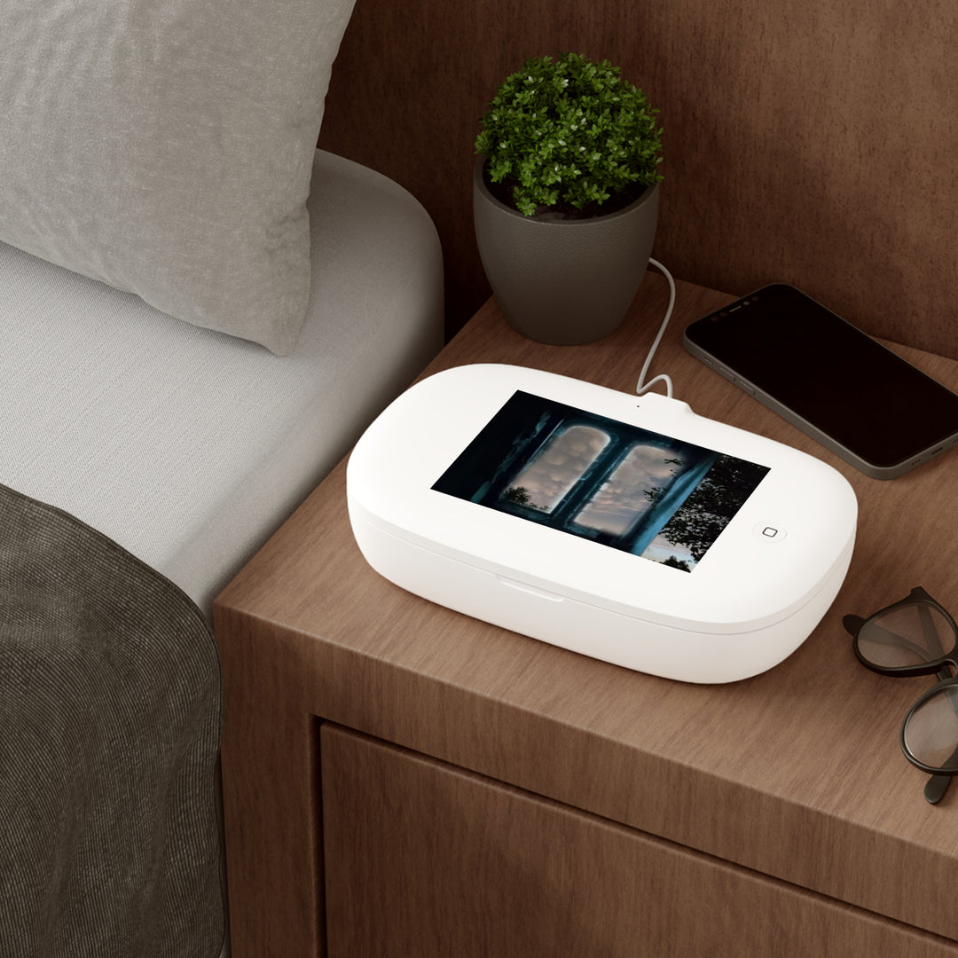 Walking the Sky UV Phone Sanitizer and Wireless Charging Pad