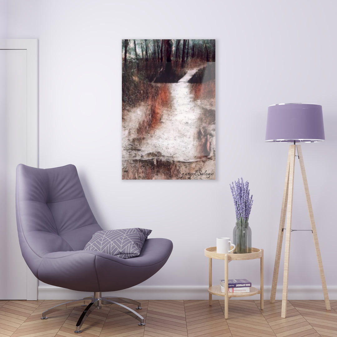 The Narrow Road Acrylic Prints