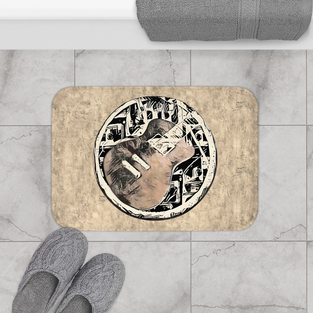 A Little Sketchy Nashville Bath Mat