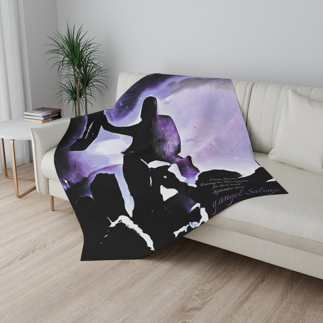 Music Heals, Dana Strum Sherpa Blanket