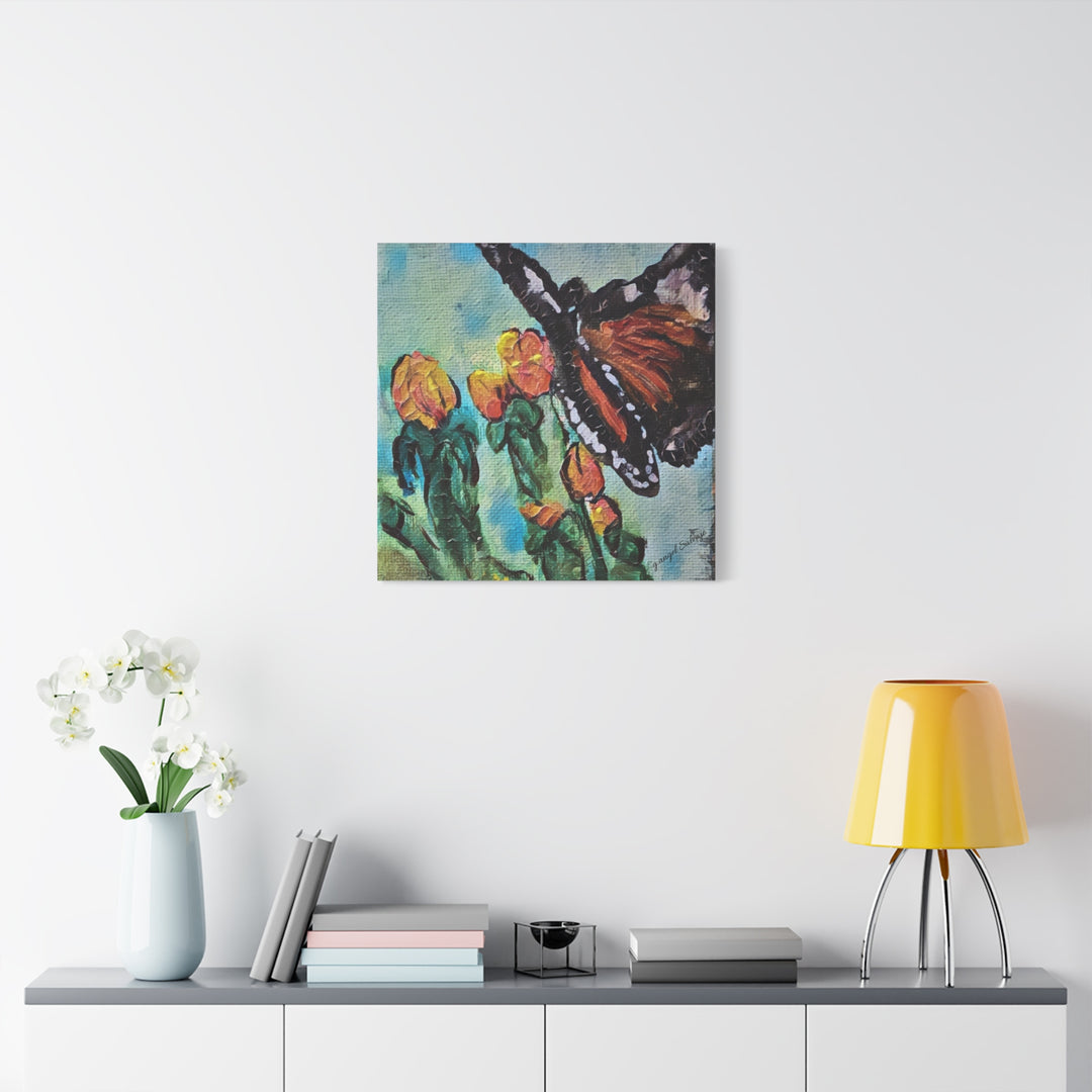 Canvas Print - Monarch Queen Butterfly