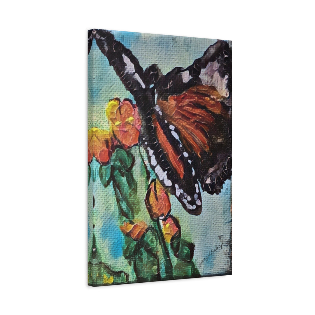 Canvas Print - Monarch Queen Butterfly