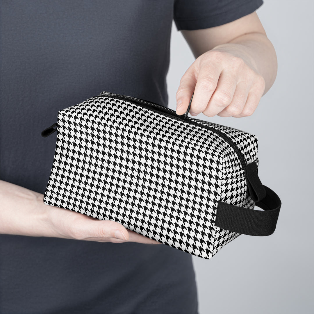 Hound's Tooth Toiletry Bag
