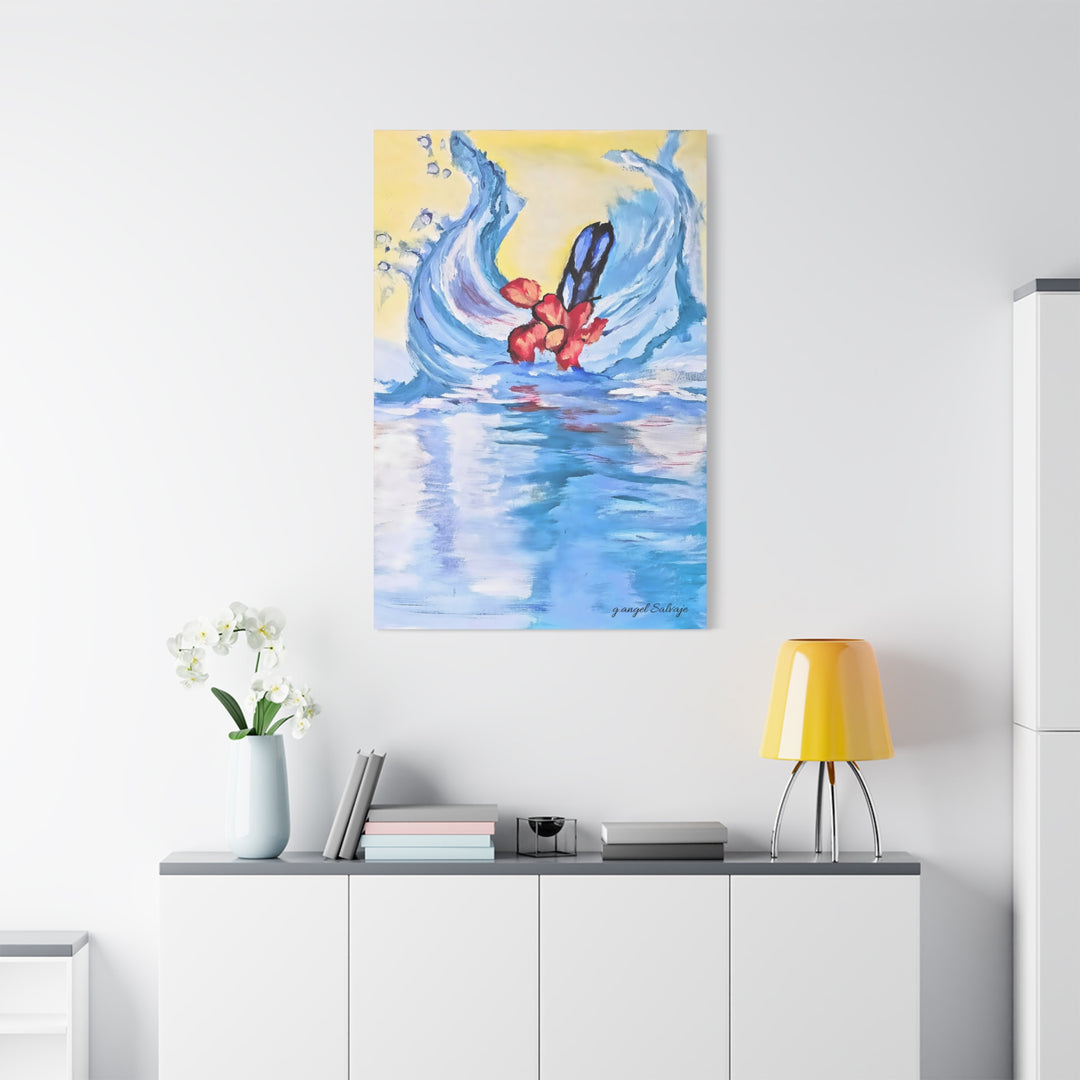Diving into the Depths Matte Canvas, Stretched, 1.25"
