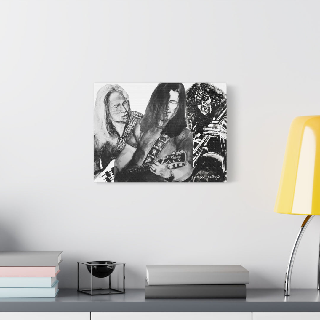 Canvas Print - Slaughter Band Mad About You painting Compilation g angel Salvaje