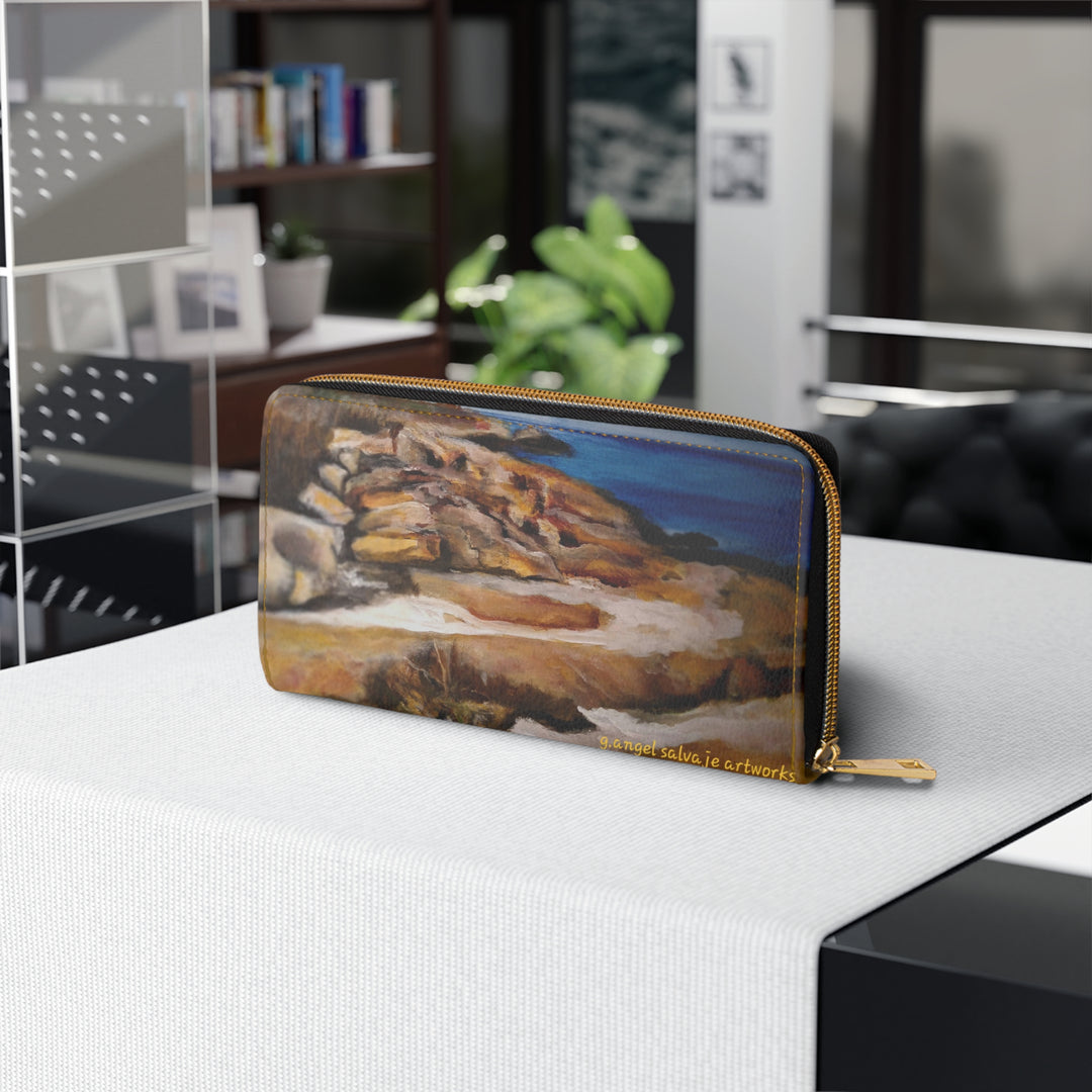 Snarky Back Rap; Seaside Escape Zipper Wallet