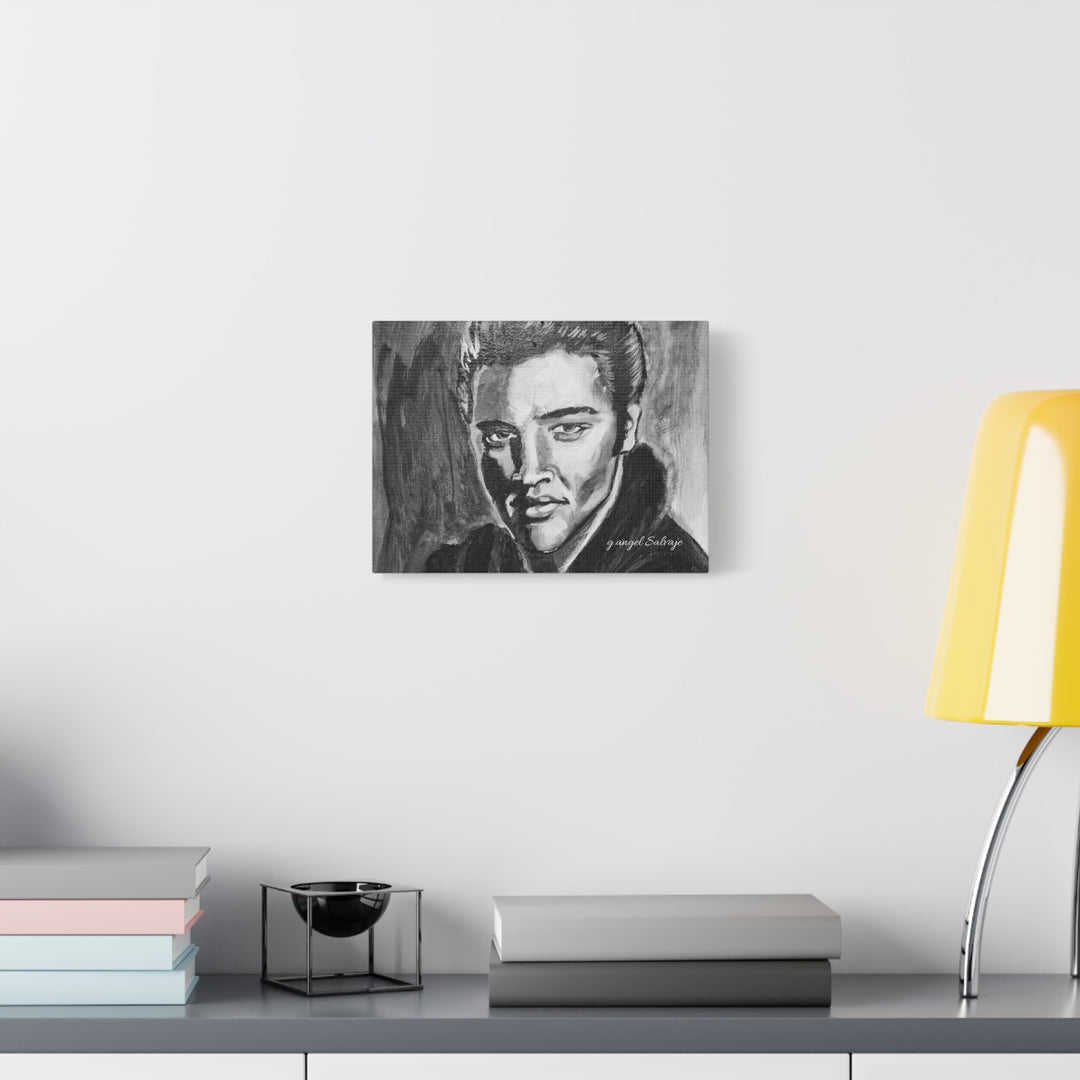 Elvis Canvas Print, from the Rock and Roll Series