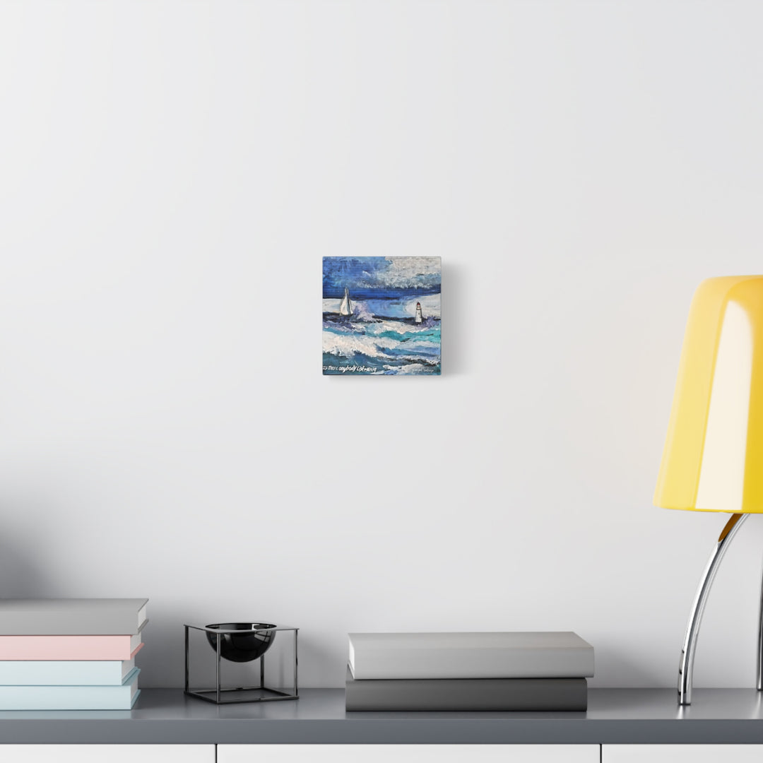Is There Anybody Listening? Canvas Art