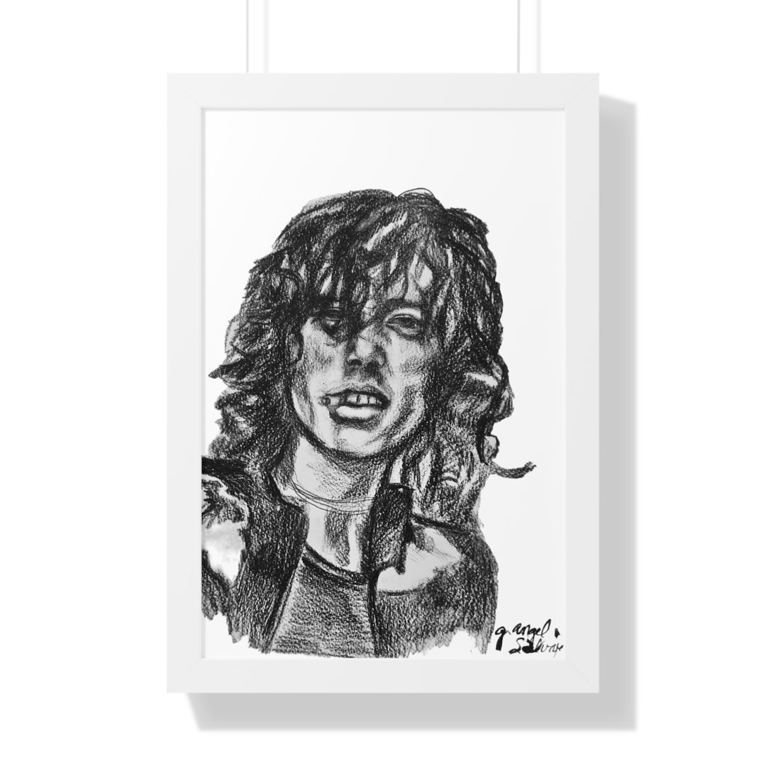 Vertical Poster Jimmy Page Rock and Roll Series Wall Art