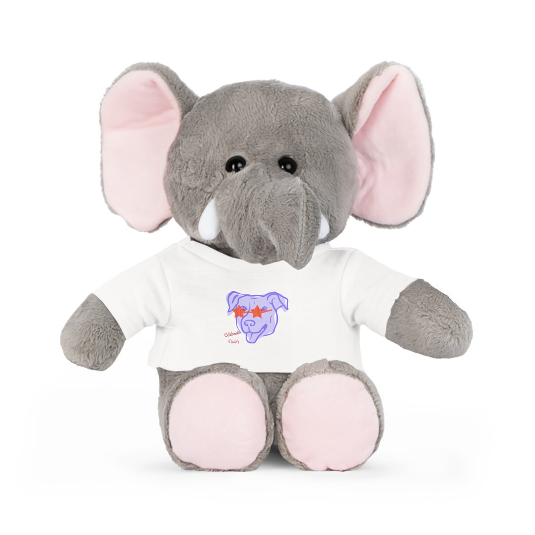 Hitch's Celebrate Dawg , Plush Toy with T-Shirt