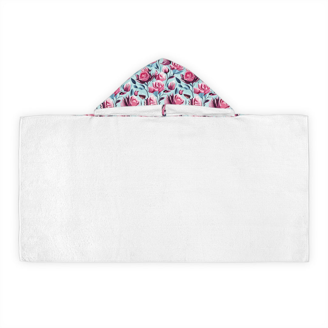 Roses are Pink Youth Hooded Towel