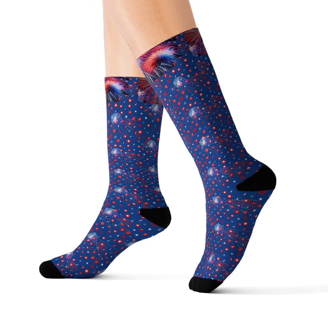 Fireworks Sublimation Socks