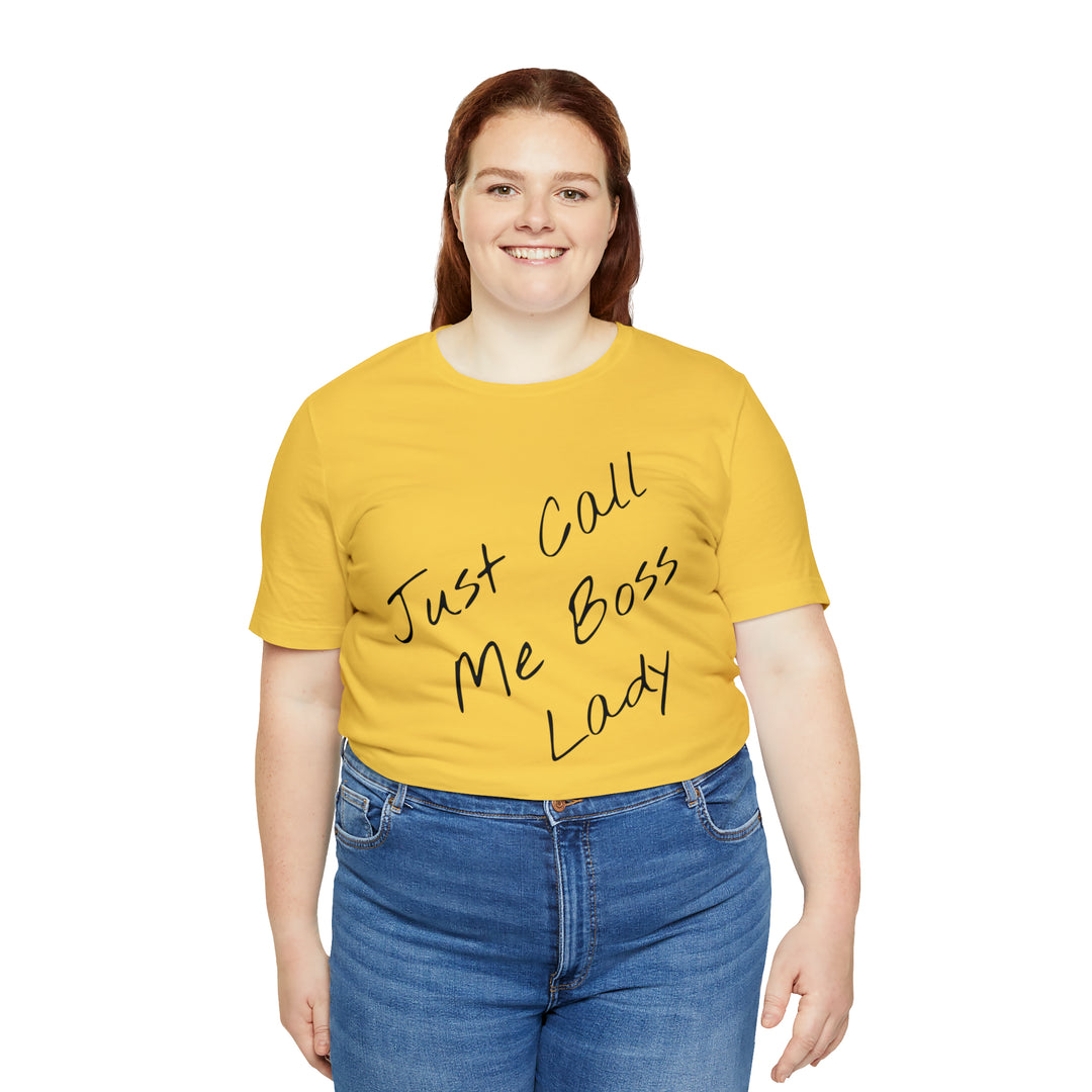 D'Boss Lady Unisex Jersey Short Sleeve Tee