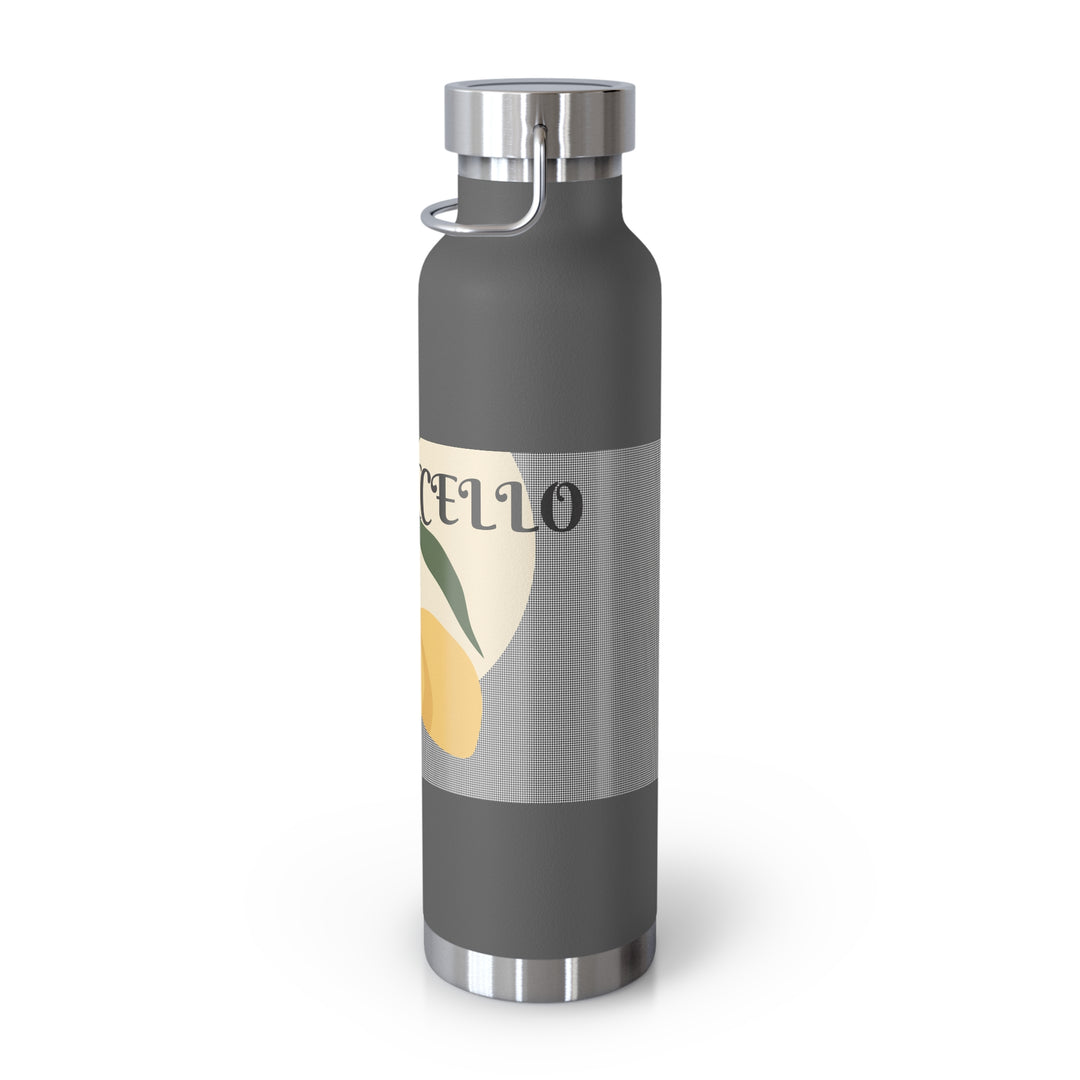 Limoncello Hounds Tooth Copper Vacuum Insulated Bottle, 22oz