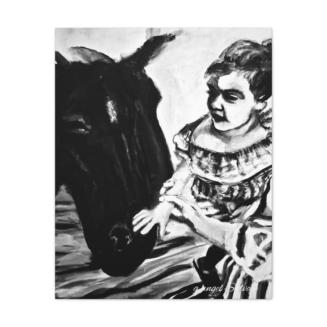 New Best Friend Canvas Art - Elegant Home Decor