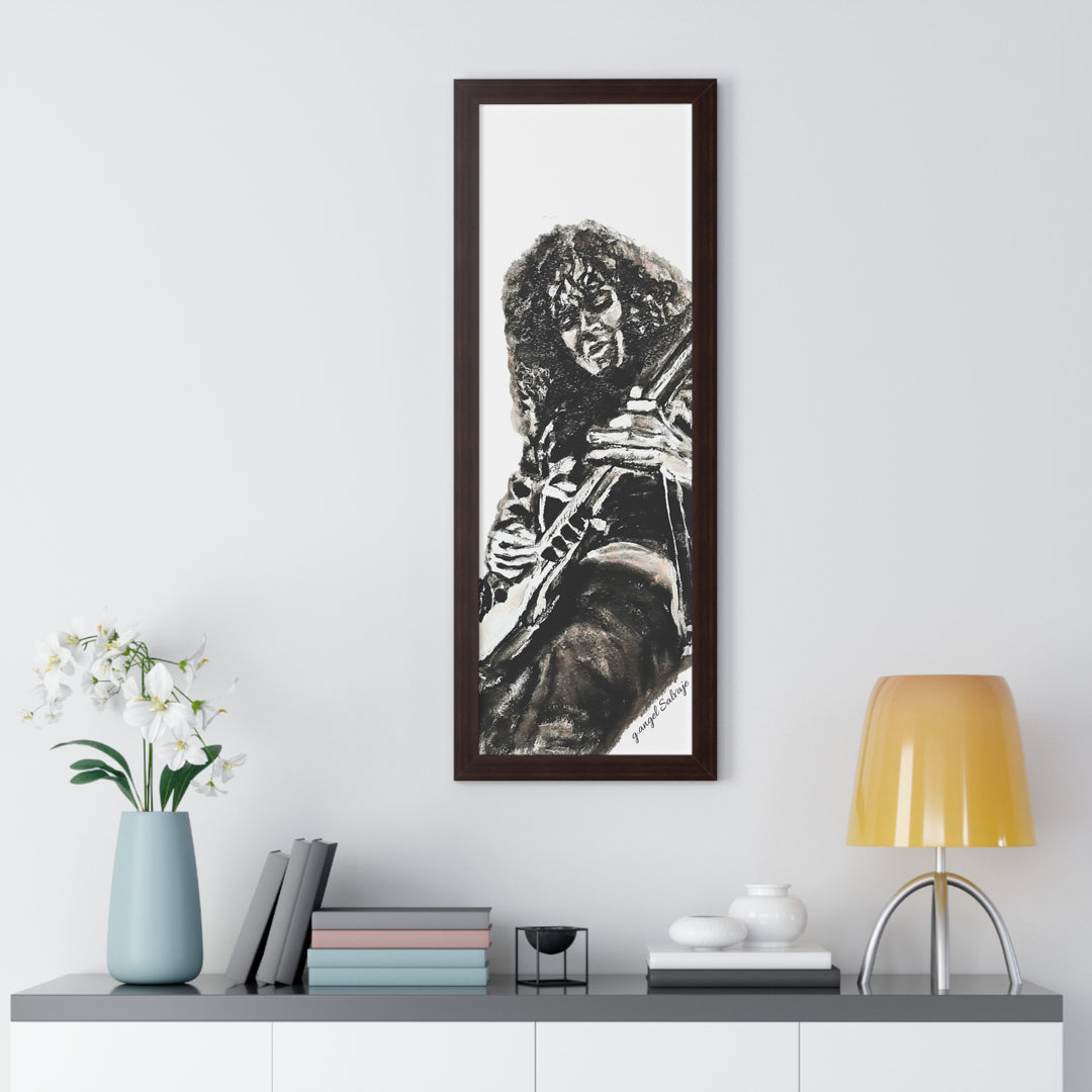 Tim Kelly Framed Vertical Poster