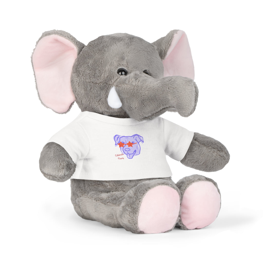 Hitch's Celebrate Dawg , Plush Toy with T-Shirt