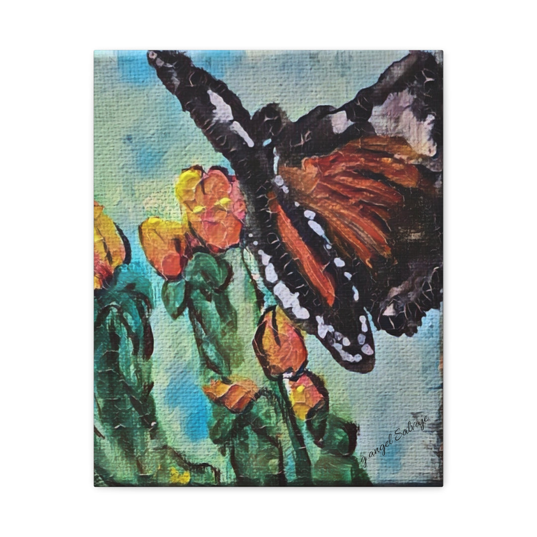 Canvas Print - Monarch Queen Butterfly